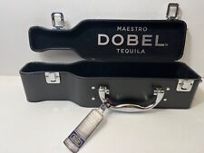 MAESTRO DOBEL Tequila Limited Edition BLACK GUITAR EMPTY CASE Collectible  picture