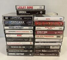 1970s 1980s Classic Rock Cassette Tape Lot (42) Eagles Cream Boston Chicago picture