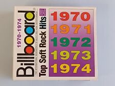 BILLBOARD Top Soft Rock Hits 1970-1974 5-Disc CD Box Set Original Artists ~ Used picture