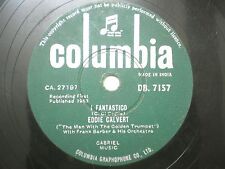 EDDIE CALVERT DB 7157 INDIA INDIAN RARE 78 RPM RECORD 10