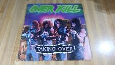 Overkill Taking Over Original Lp,1987,elektra records picture