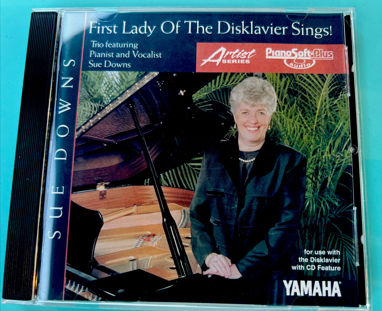 FIRST LADY OF DL SUE DOWNS SINGS Yamaha Disklavier CD PLAYER PIANO Soft PLUS