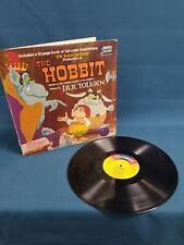 Vtg 1977 Rankin/Bass The Hobbit J.R.R. Tolkien 3819 LP Record Soundtrack & Book picture