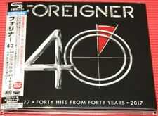 FOREIGNER 40 HITS FROM 40 YEARS JAPAN 2CD - RMST AUDIOPHILE SHM 2CD - BRAND NEW picture