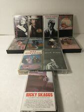 Lot of 11 Vintage County Music Tapes G. Brooks V. Gill G.Streight K. Rogers more picture