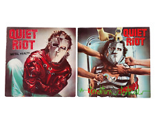 Vintage Quiet Riot Vinyl LP Set of 2 Metal Health Condition Critical Record 80s picture