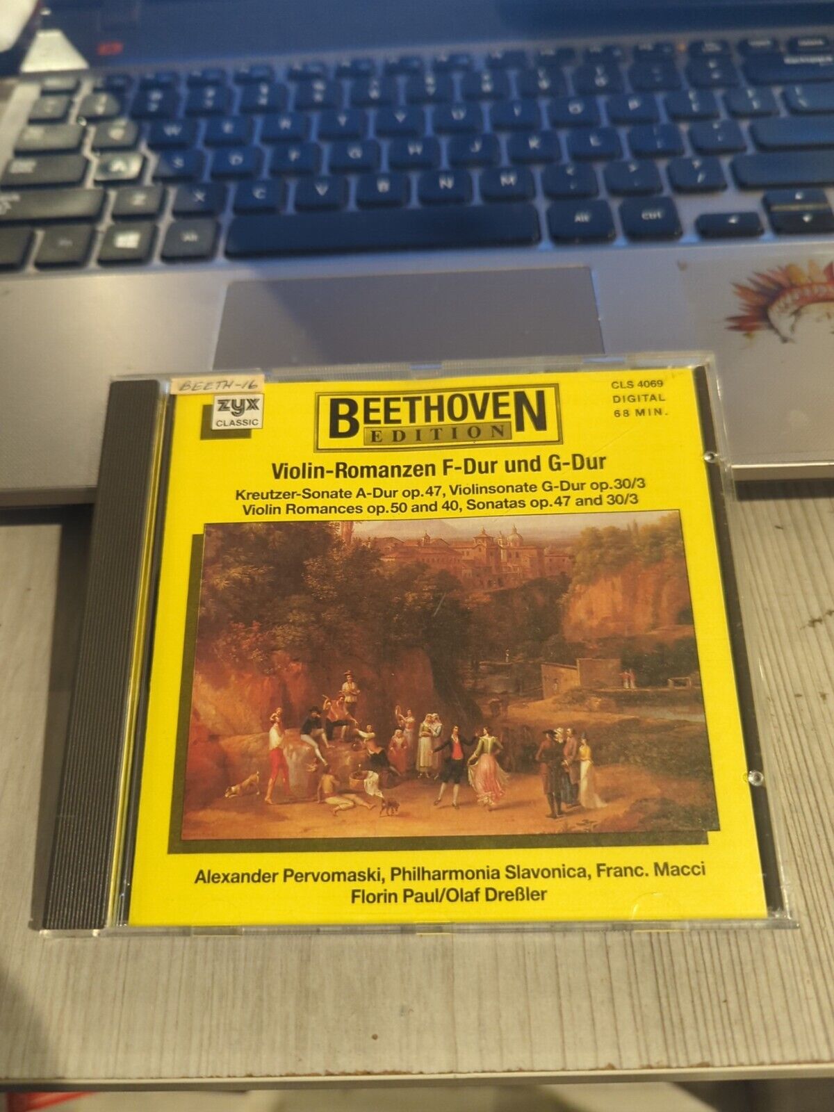 Cd lot of Beethoven CD\'s - Hungarian, Grammophon Egmont, Streichtrios, Romanzen