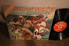 BOSTON RED SOX SUPER SOX 1975 RECORD ALBUM JIM RICE, FRED LYNN +++  picture