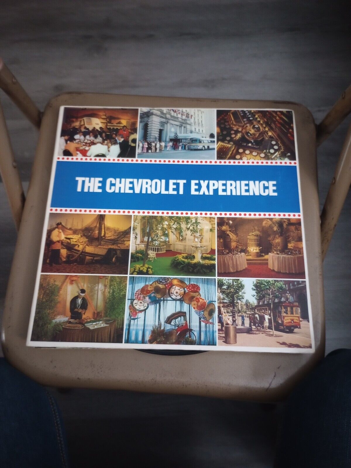 The Chevrolet Experience LP Vinyl Record 1977 San Francisco VG (UP)