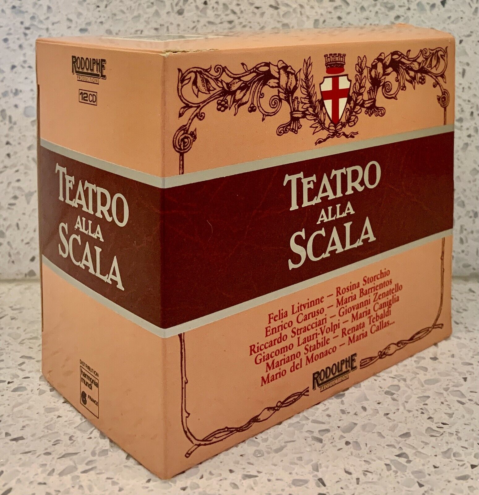 Teatro alla Scala [A Celebration] (12 discs Rodolphe) Verdi Operas Singers Arias