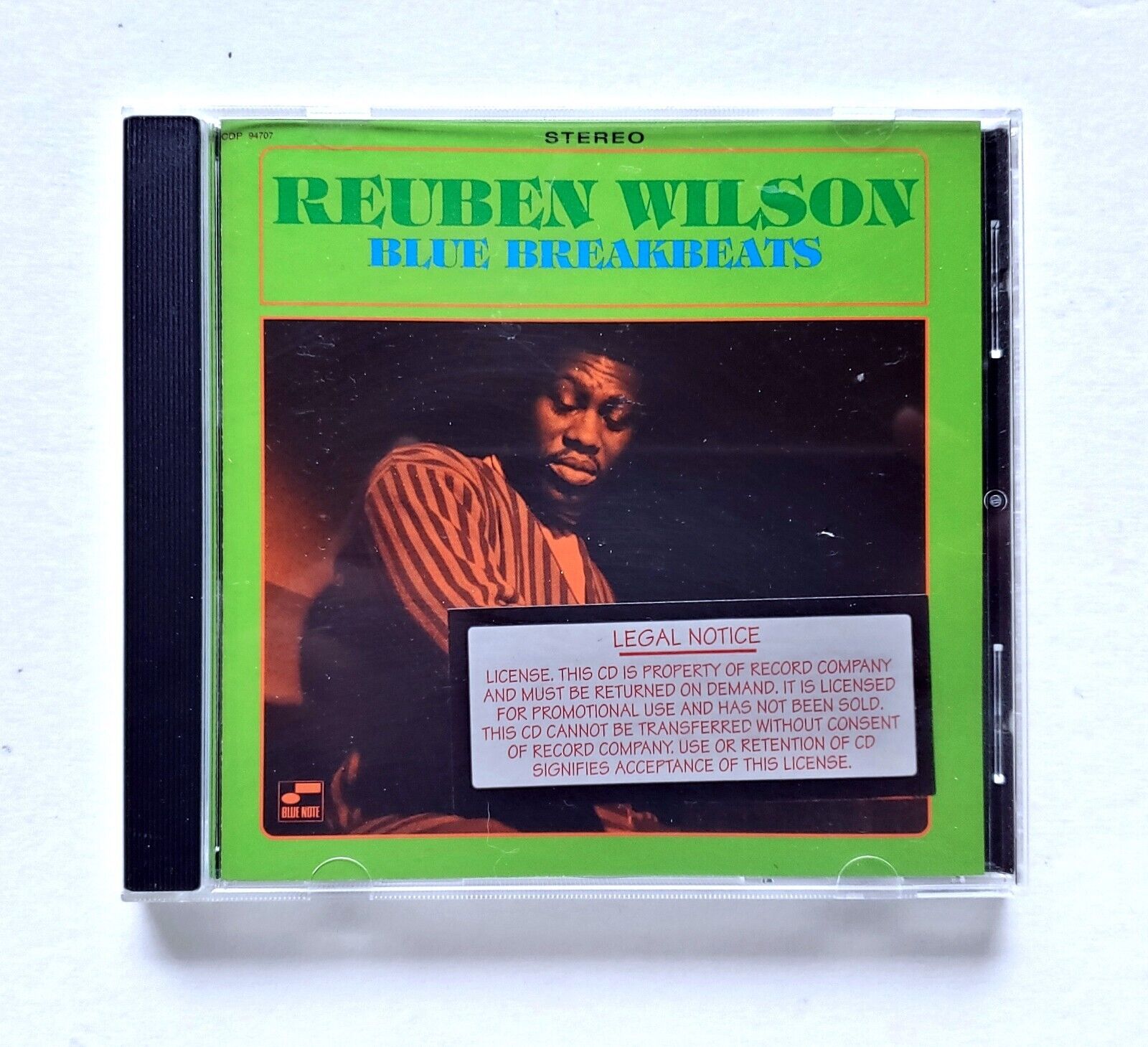 Reuben Wilson ‎– Blue Breakbeats CD, 1998 Blue Note, Jazz-Funk, Promo