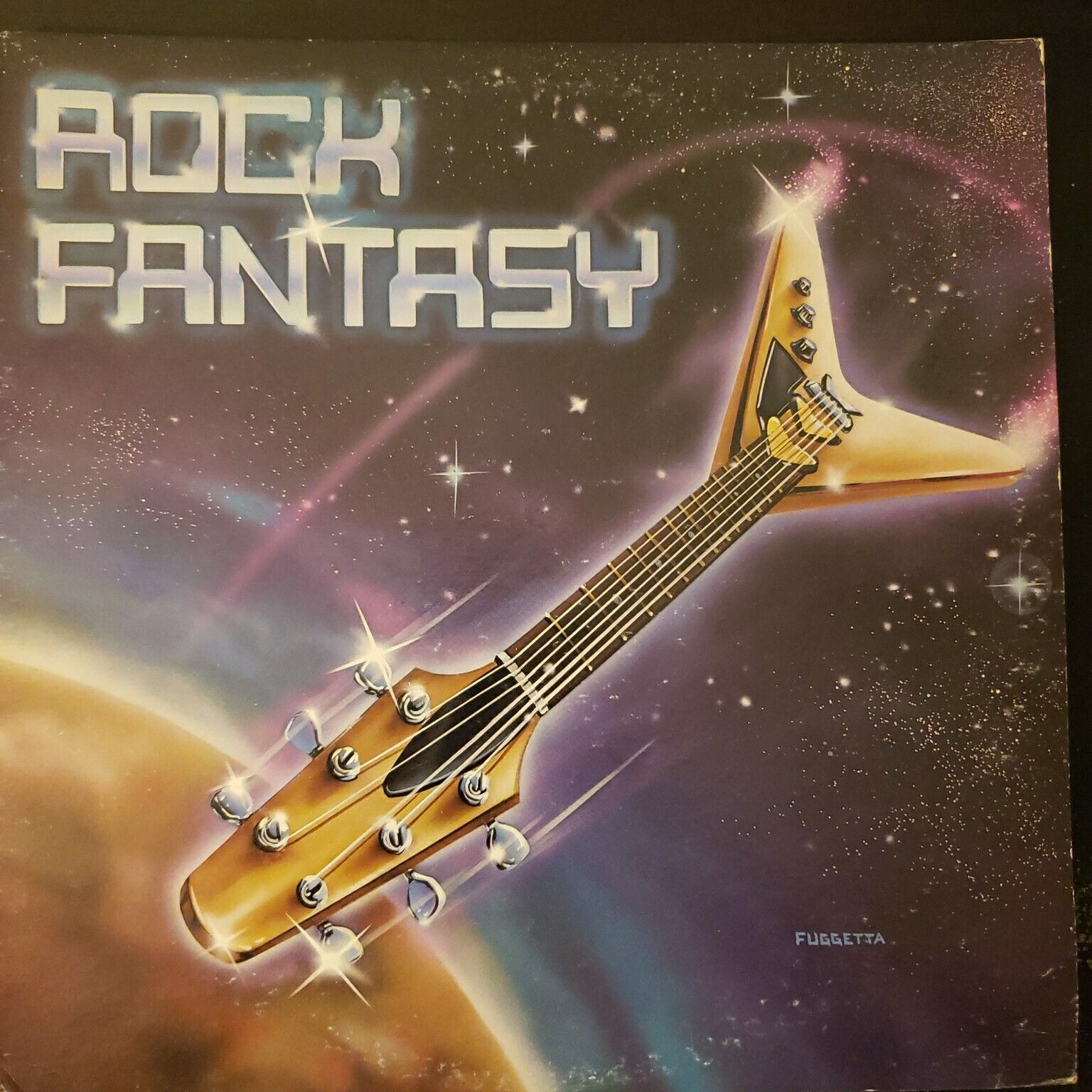 Various–Rock Fantasy (1981) COLUMBIA-1P 7230/ Vinyl LP Album Compilation VG