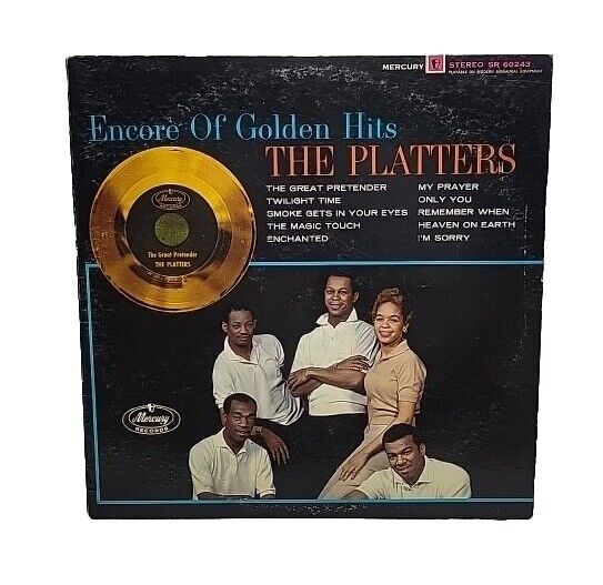 Vintage Mercury Records Encore Of Golden Hits The Platters Vinyl SR 60243