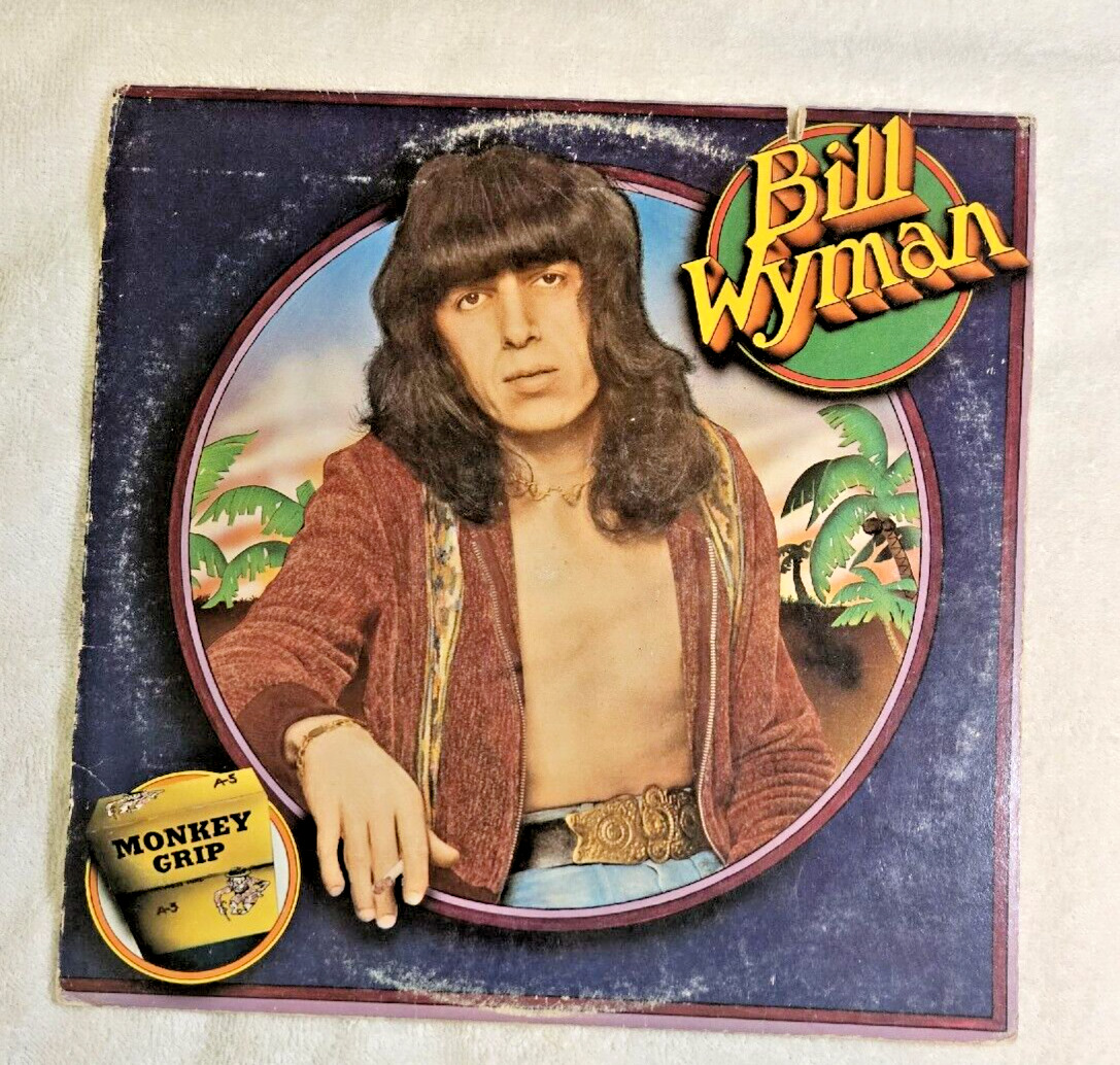 Bill Wyman – Monkey Grip - 1974 Rolling Stones Records COC 79100 Vinyl LP EX
