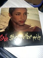 Stronger Than Pride by Sade Vinyl LP E 44210 1988 CBS Records Epic 1987 On Vinyl picture