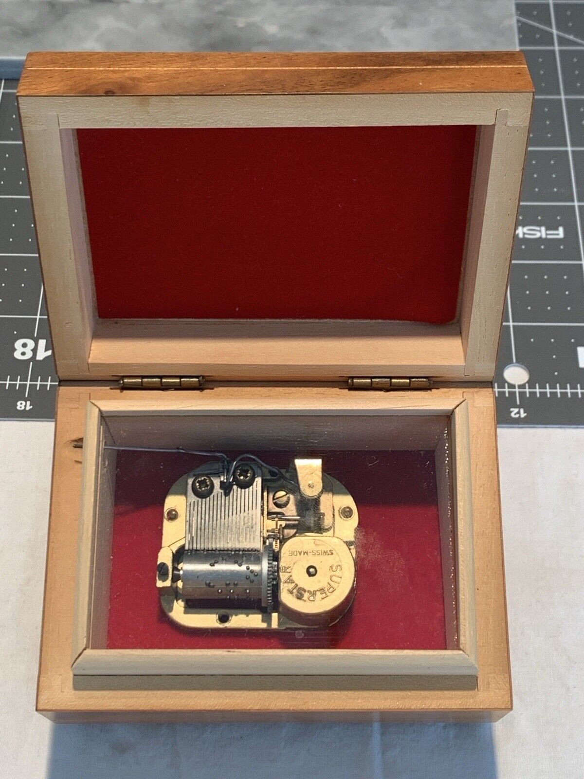 Vintage Original Deichert Musical Box made in Western Germany