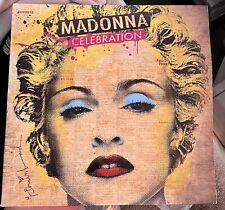 MADONNA CELEBRATION 4 LP VINYL RECORD SET RARE 36 TRACKS MINT 2009 GREATEST HITS picture