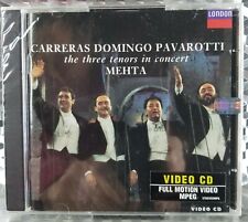 Carreras Domingo Pavarotti CD-i Video CD Mehta Three Tenors in Concert Vintage picture