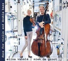 Elina Vahala Niek De Groot - Duos For Violin And Double Bass (NEW CD) picture