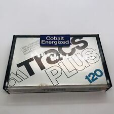 COBALT ENERGIZED TRACS PLUS CASSETTE TAPE VINTAGE 120 MINUTES NEW SEALED STOCK picture