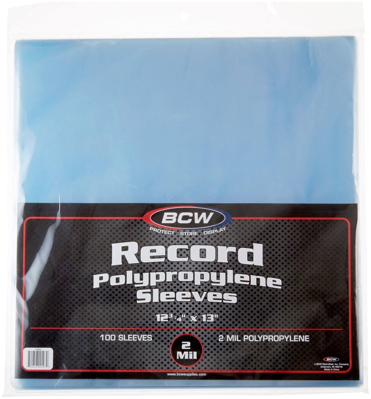 100 BCW 12-Inch Record Outer Sleeves LP Covers Album Holders Protection