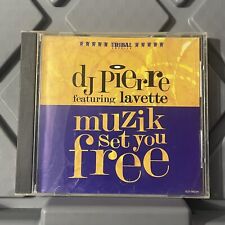 DJ Pierre Featuring Lavette Muzik Set You Free IRS Records Pre Owned Vtg 1994 picture