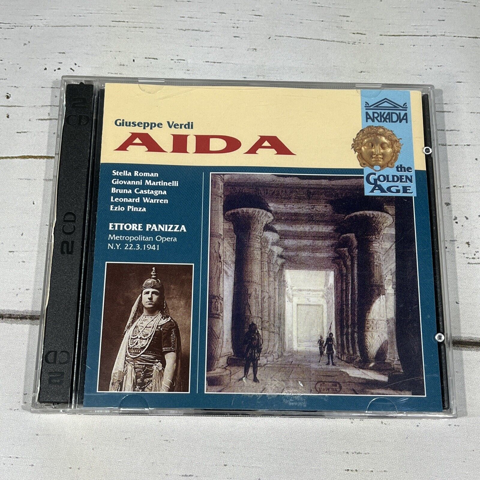 AIDA STELLA ROMAN - Aida, Live Performance, New York 3/22/1941 - 2 CD -