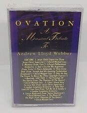 Ovation - A Musical Tribute to Andrew Lloyd Weber - cassette, preowned picture