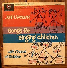 John Langstaff - Songs For Singing Children SS-504 1962 Lp (Excellent Condition) picture