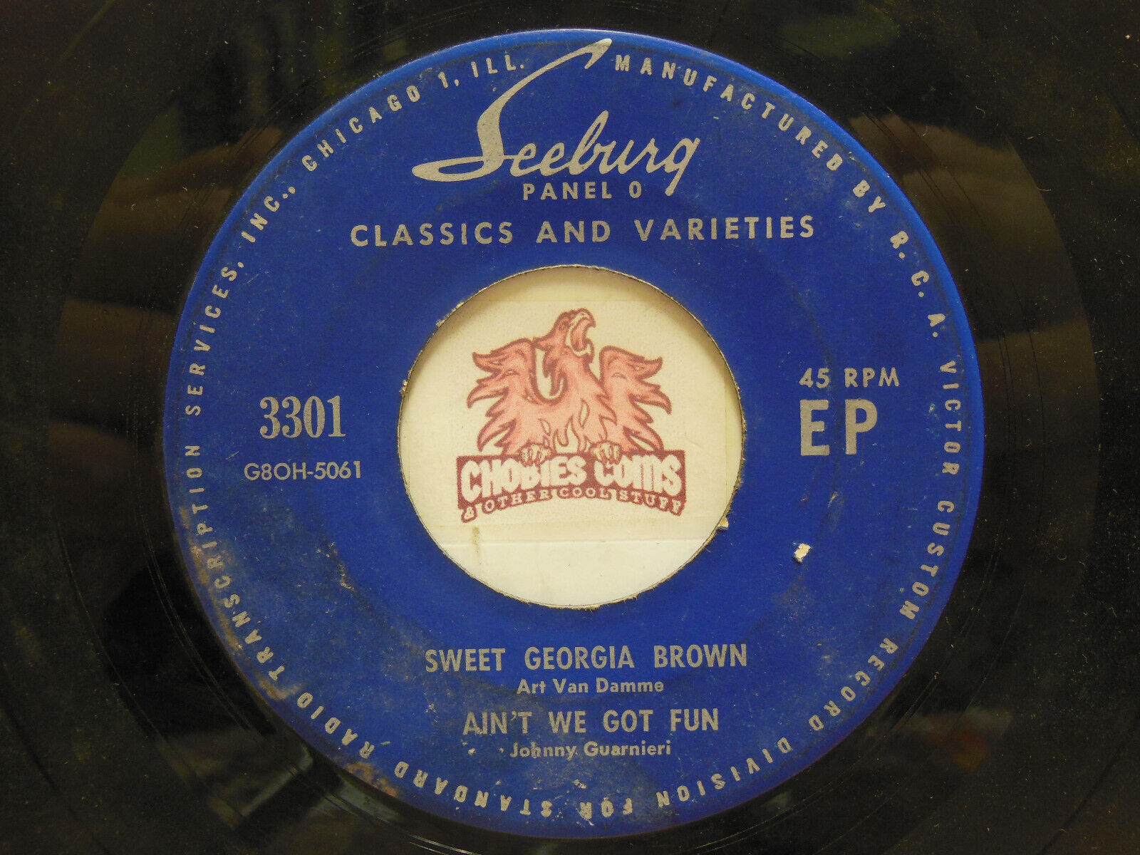 Seeburg 3301 - Panel 0, Classics And Varieties, 4 Track EP, 45 RPM, G+ (22G)