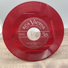 Liszt HUNGARIAN RHAPSODY in C minor (45RPM 7” Single) RCA Red Vinyl picture
