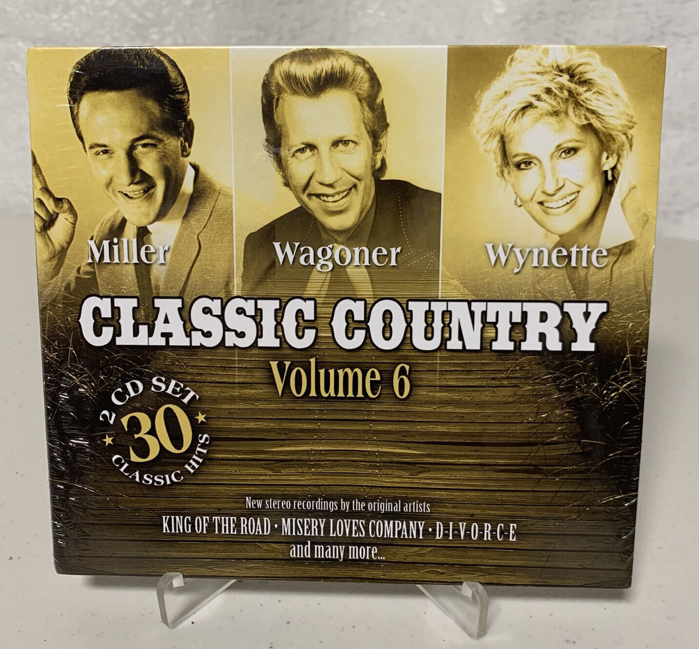 Classic Country CD Set Volume 6, 30 Classic Hits Tender Years King Of The Road