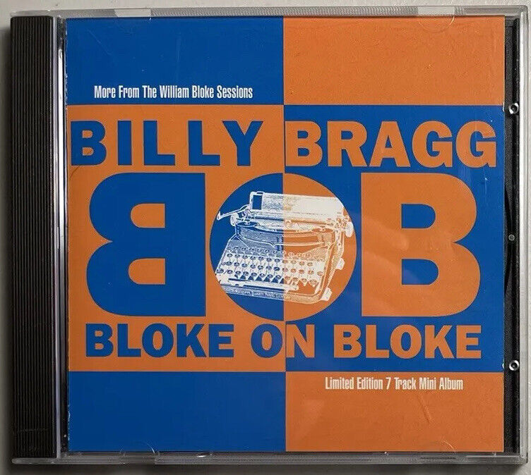 Billy Bragg - Bloke On Bloke (CD, 1997 Limited Edition) LIKE NEW 