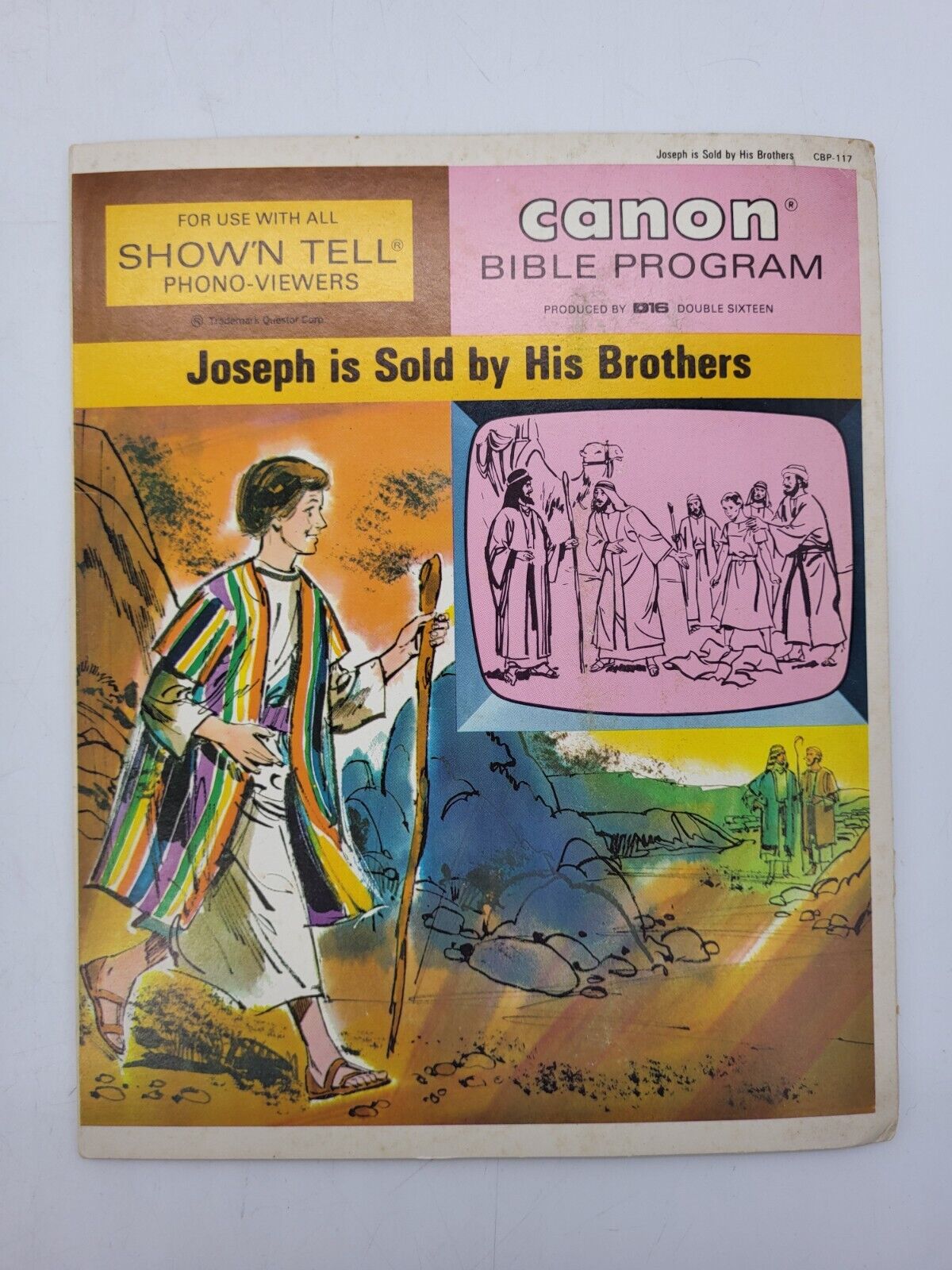 Show'N Tell Phono Viewer Joseph Is Sold By His Brothers Vinyl LP VG Untested M2