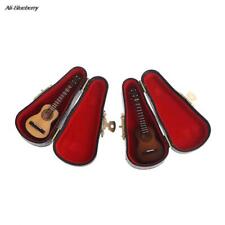 Mini Guitar Model Replica with Stand Case Spot goods Musical Instrument Ornament picture