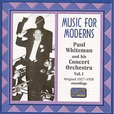 Paul Whiteman - WHITEMAN, Paul: Music for Moderns - Paul Whiteman CD W8VG The picture