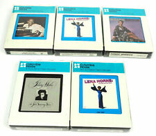 NEW 8 TRACK TAPE COLLECTION - LENA HORNE (2) / WARWICK / MATHIS / SINATRA picture