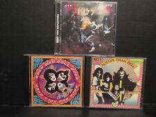 Kiss 3 CD Lot 4 Discs Alive Hotter Than Hell Rock And Roll Over picture