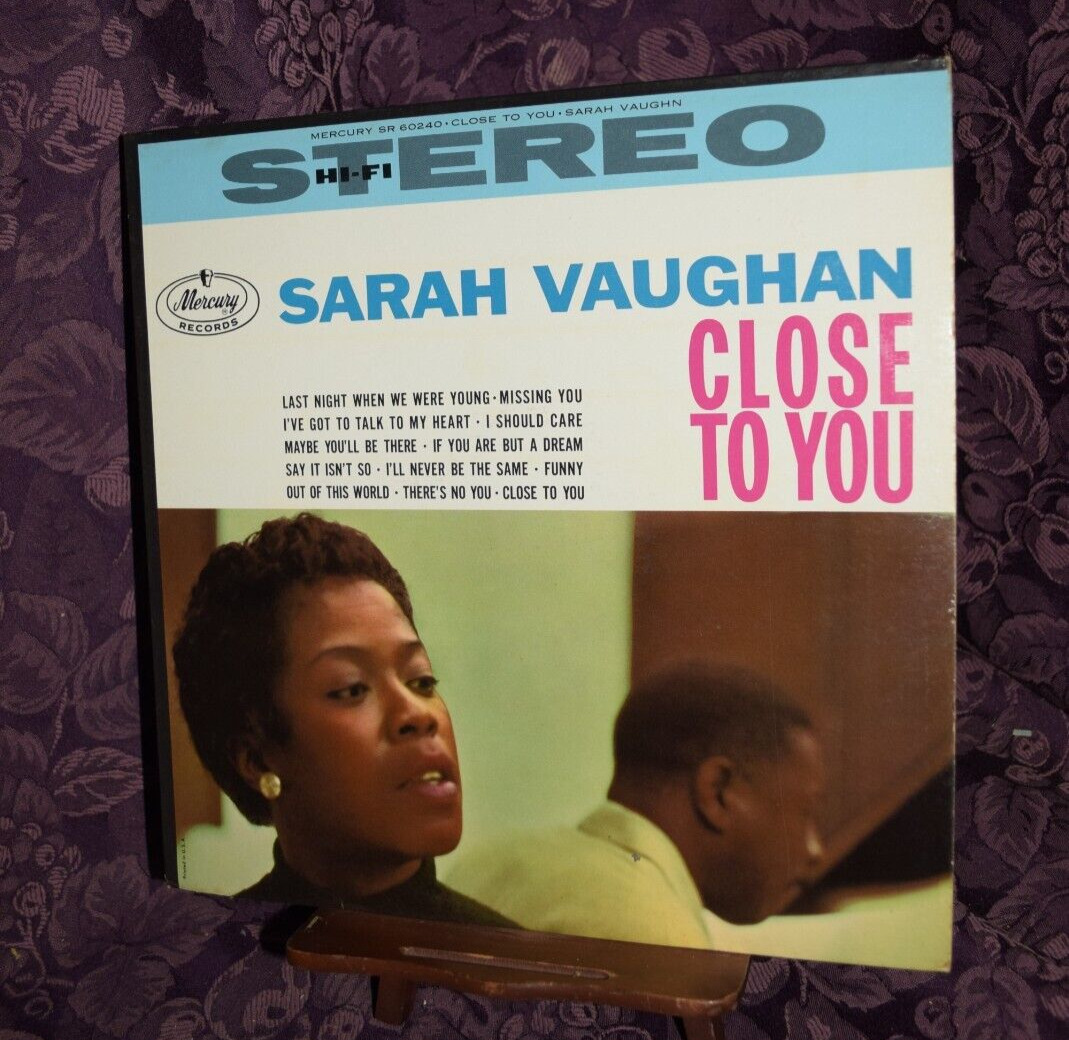 SARAH VAUGHAN CLOSE TO YOU VINYL RECORD LP SR 60240 VG+/EX++