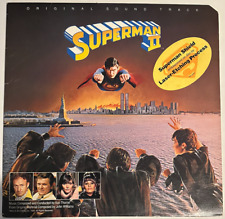 Superman II - Original Motion Picture Soundtrack (1981) - ETCHED ORIGINAL  VINYL picture