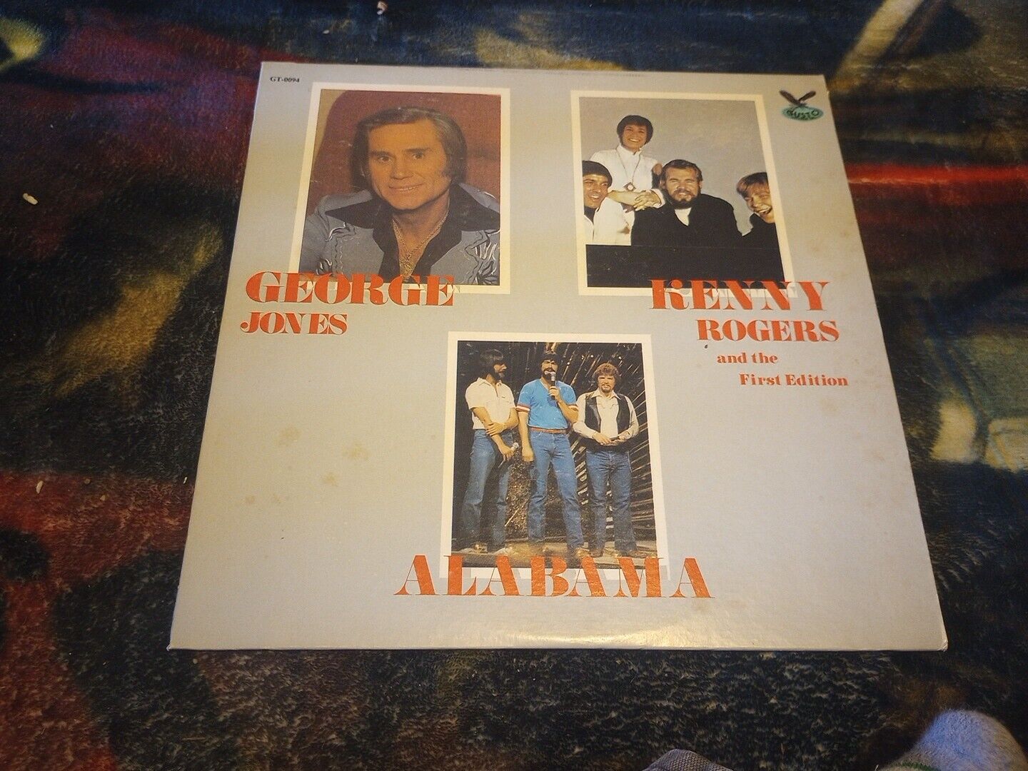 George Jones/Kenny Rogers/Alabama VINYL LP 1982 Gusto Records GT-0094 