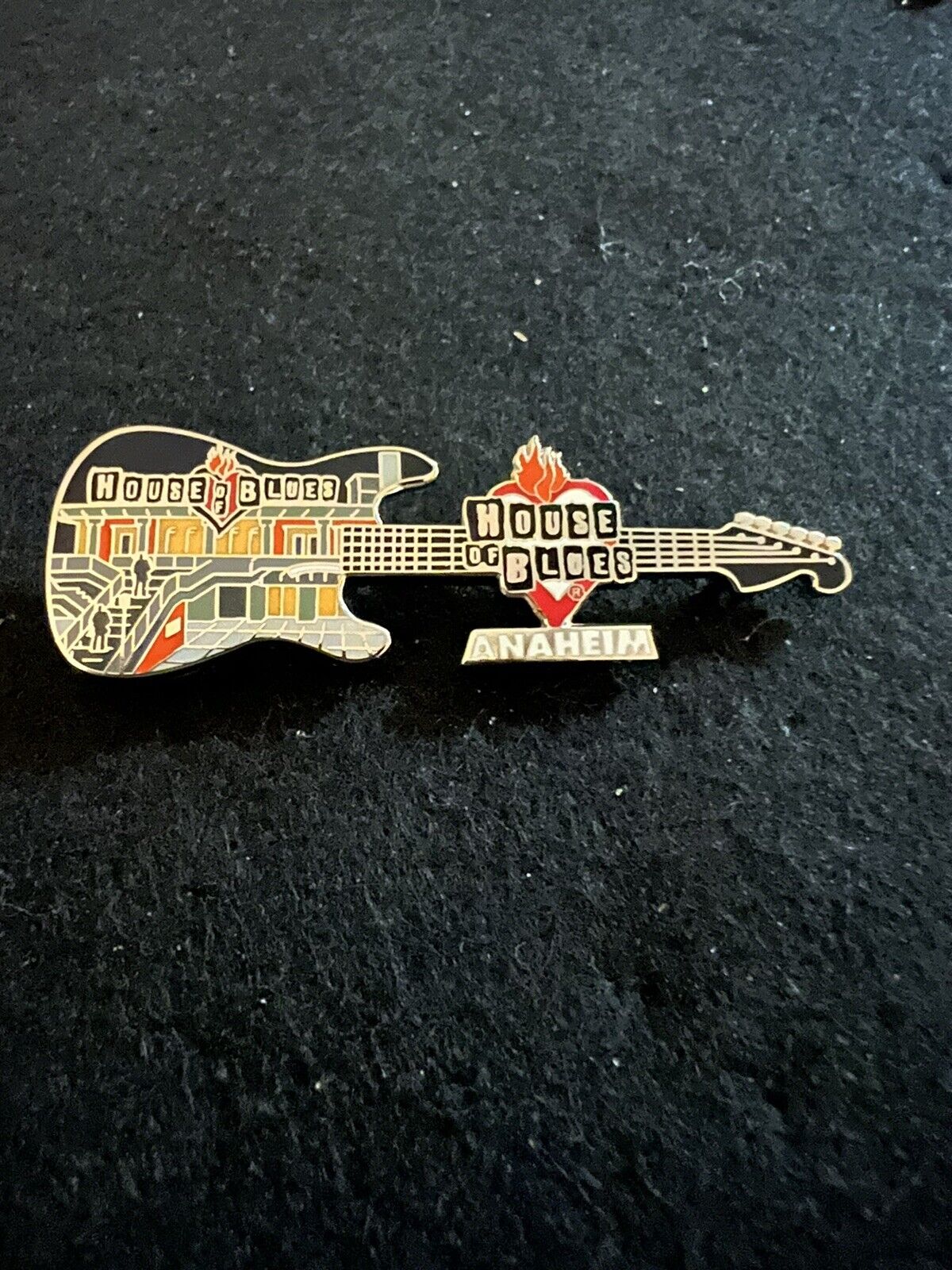 House of Blues Anaheim Guitar Pin