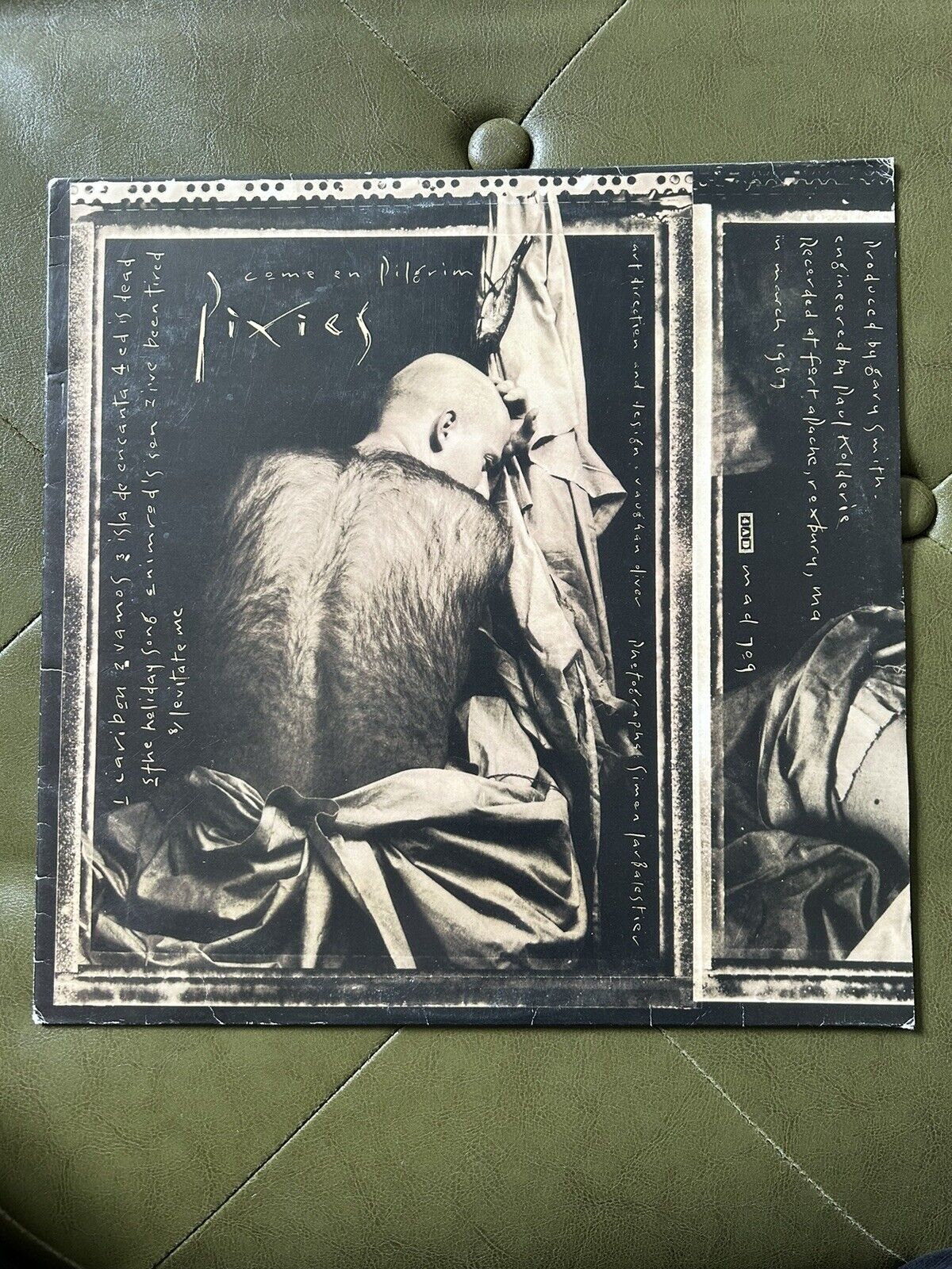 PIXIES / COME ON PILGRIM 1987 VG Vinyl LP (Made In England) RARE