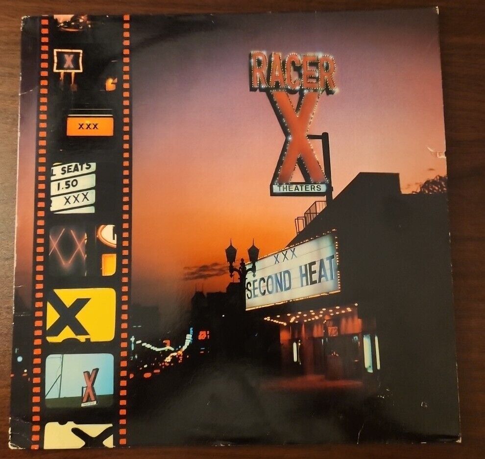 RACER X SECOND HEAT LP RECORD