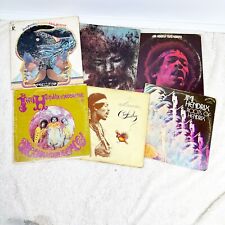 Vintage Jimi Hendrix Vinyl Record Lot of 6 Rare, Experience, Crash Landing picture