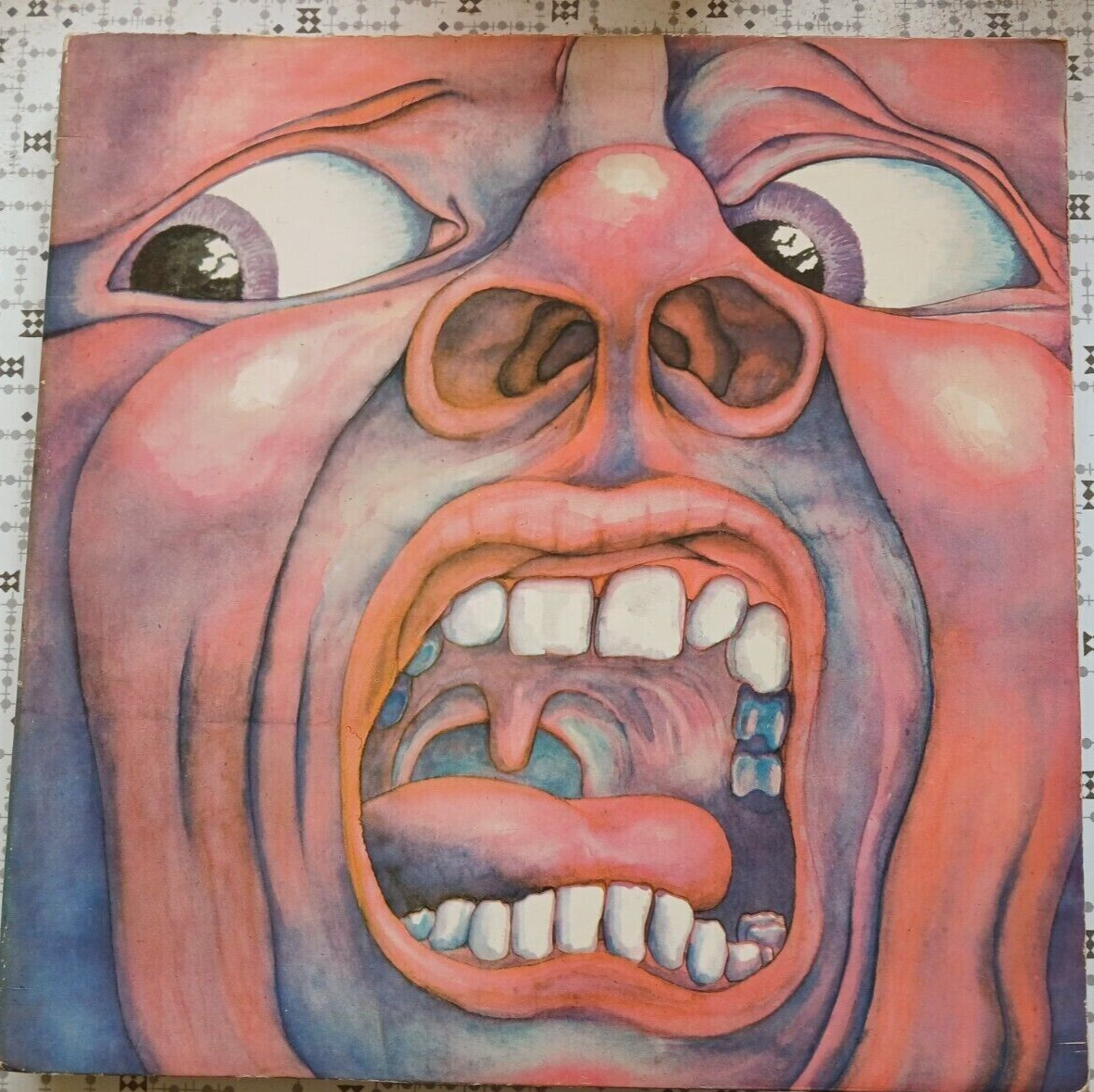 King Crimson In The Court Of The Crimson King Lp 1st Issue [Ex-/Vg+]Great Press