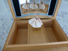 Vintage Swiss Reuge Dancing Ballerina Musical Jewelry Box Automaton (See Video) picture
