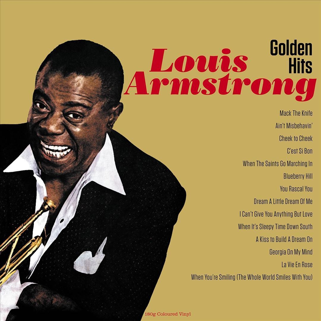 LOUIS ARMSTRONG GOLDEN HITS RED VINYL NEW VINYL RECORD