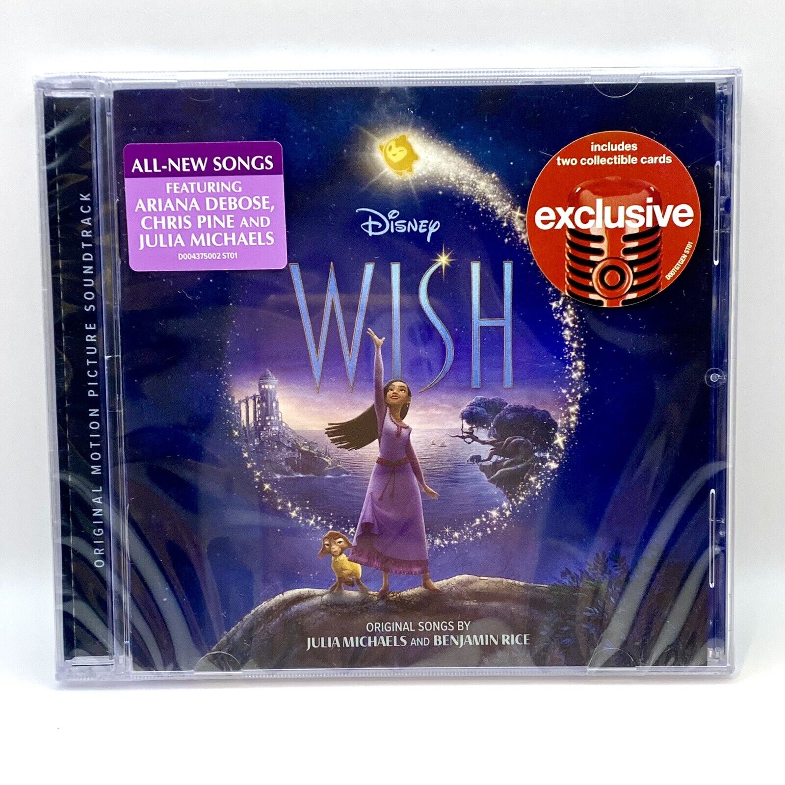 Disney WISH Original Soundtrack New Sealed CD Album Ariana Debose Chris Pine