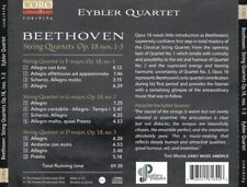 EYBLER QUARTET - BEETHOVEN:STRING QUARTETS NEW CD picture